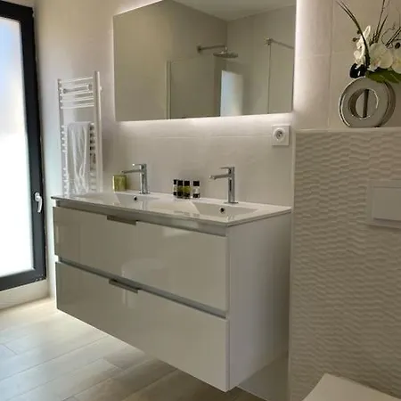 Neuve Avec Grande Piscine Chauffée Vue