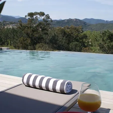 Villa Neuve Avec Grande Piscine Chauffee Vue Conca