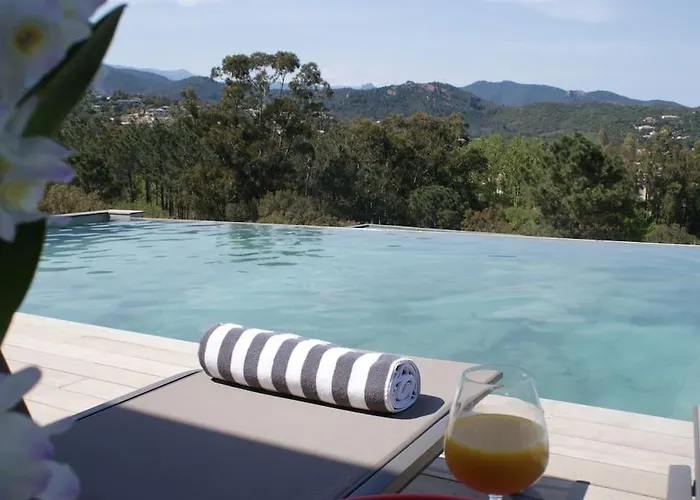 Villa Neuve Avec Grande Piscine Chauffée Vue Conca