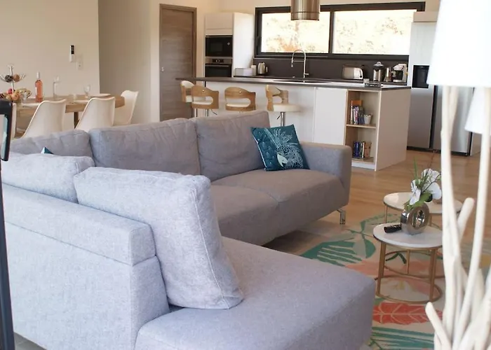 Neuve Avec Grande Piscine Chauffée Vue